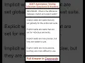 SELENIUM What is the difference between implicit and explicit waits SDET Automation Testing