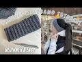How To Crochet Easy Headband Tutorial Beginner Fast