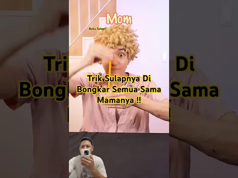 Waah Trick Sulap Adik Ketahuan !! @issei0806