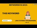 This keyword in Java How to use This keyword Java Tutorial - Part 27