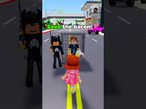 Slender put bacon in a CAGE?! 😪💔#roblox