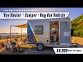 Cargo Trailer Toy Hauler Conversion Bug Out Vehicle 7x12 Aluminum