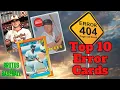 TOP 10 ERROR CARDS in Baseball That Matter
