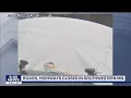 Winter weather closes roads highways in SW Minnesota