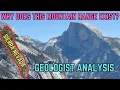 Geology of the Sierra Nevada California USA
