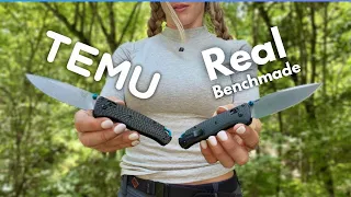 TEMU Benchmade vs. Real Benchmade (and more)