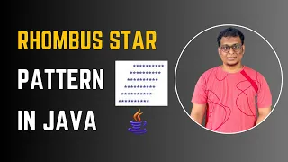 Java Program to Print Rhombus Star Pattern Pattern Program in Java Coding Pills
