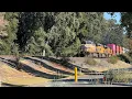 UPRR AC44CWCTE 5612 leads IOANP through Castlewood Golf Course at Pleasanton California 26