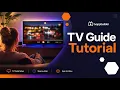 TV Guide Tutorial TV App Builder
