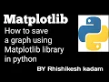 Tutorial 20 Matplotlib library for beginners in python Jupyter notebook