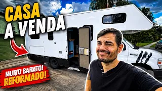 VAMOS VENDER NOSSO MOTORHOME NOS EUA DE PORTEIRA FECHADA
