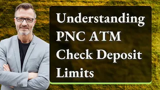 Understanding PNC ATM Check Deposit Limits