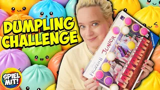 Frozen Labyrinth VS Squishy Dumplings?! Verrückte Spiele Idee mit Trend Squishys