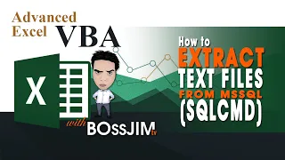 Tagalog Eng Sub How to Extract Multiple Text Files from MSSQL SQLCMD