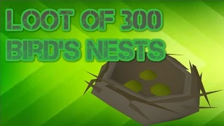 Loot of 300 Bird s Nests in Old School RuneScape 2007 Money Madness D