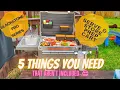 5 Things MISSING From The Blackstone Serve Store Prep Cart