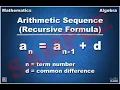 9 6 Part 2 Writing Recursive Formulas