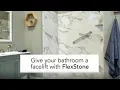 FlexStone Shower Before After