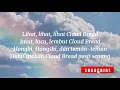 lirik lagu Cloud Bread cover