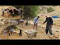 Download Lagu beginning of the summer migration of nomads to the mountain slopes | Nomadic Camp Setup in Mountains