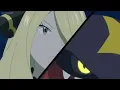 Cynthia s garchomp uses a new move scale shot