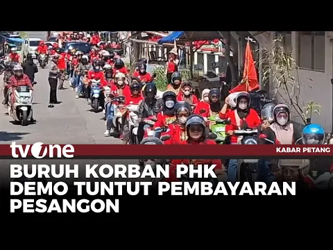 Ribuan Buruh Korban PHK di Garut Demo Tuntut Pembayaran Pesangon