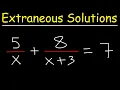 Extraneous Solutions of Rational Equations