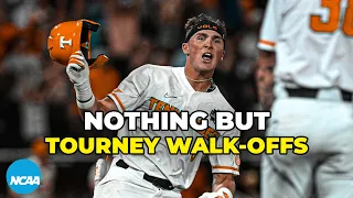 EVERY walk-off from the 2024 NCAA baseball tournament