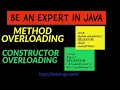 Java OOPS Polymorphism Static Binding Compile Time Method Overloading Constructor Selenium
