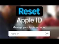 How to Reset Apple ID Password
