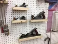Easy to Make Small Shelves or Tool holders for Pegboard