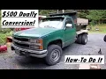Turning My Truck Into A Dually The Redneck Way