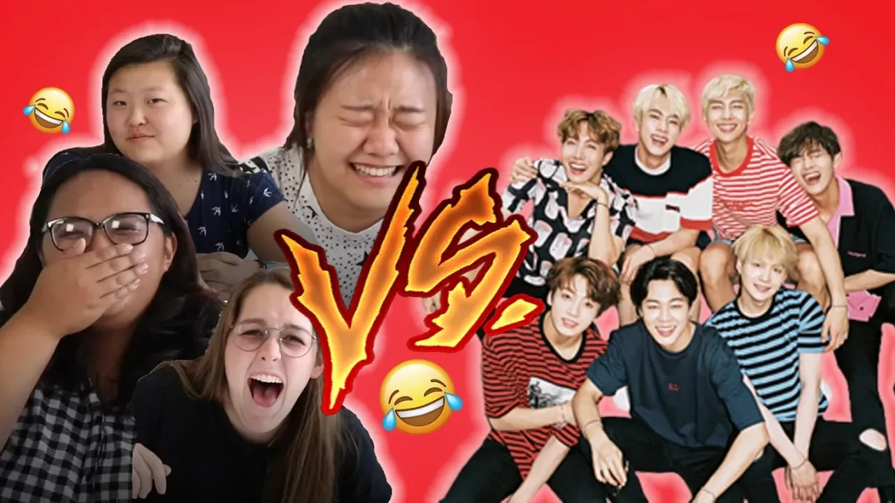 SnackFever Interns Try Not to Laugh Challenge ft. BTS