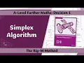 A Level Further Maths Decision 1 The Big-M Method