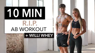 10 min r i p abs for a ripped sixpack killer ab workout with willi whey