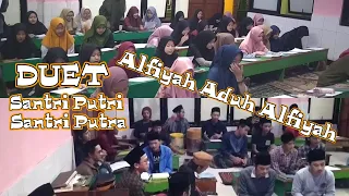 Download Nadhom Sunda Alfiyah Aduh Alfiyah Duet Santri Putri VS Santri Putra | Santri Salafy MP3