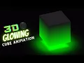 HTML and CSS Project 3D Glowing Cube Animation Effect HTML and CSS Project for Beginners