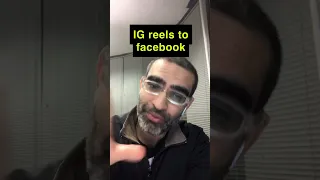 How To Share Instagram REELS To Facebook Automatically 