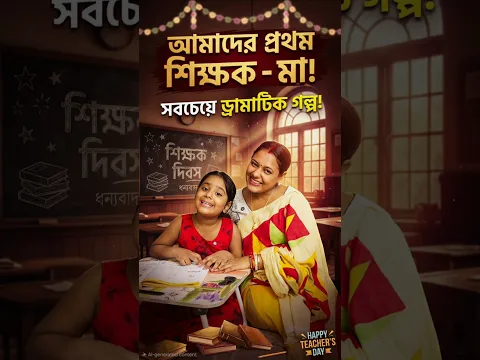 মা'রাই হলো প্রথম শিক্ষক 🥰🥰🥰#shorts #emotional #educational #misti