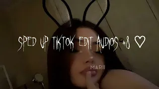 HOT Sped up TikTok audios to pretend you're in an edit.