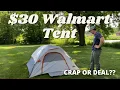 Can You Go Camping In A 30 Walmart Tent 30 - 3 Person Ozark Trail Tent Review