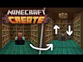 Elevator Hidden in Converting Enchanting Room - Minecraft Create Mod