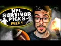 NFL Survivor Pool Picks Week 5 2025 NFL Pick Em Predictions