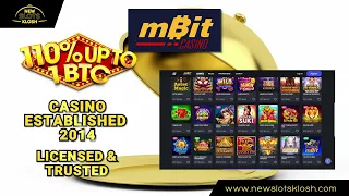 New Slots Klosh Feel luck on your side with mBit Casino