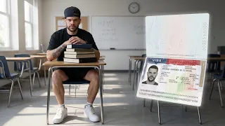 ELES QUEREM MORAR NOS EUA COM VISTO DE ESTUDANTE! 