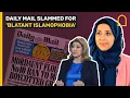 Download Lagu DAILY MAIL SLAMMED FOR 'BLATANT ISLAMOPHOBIA'