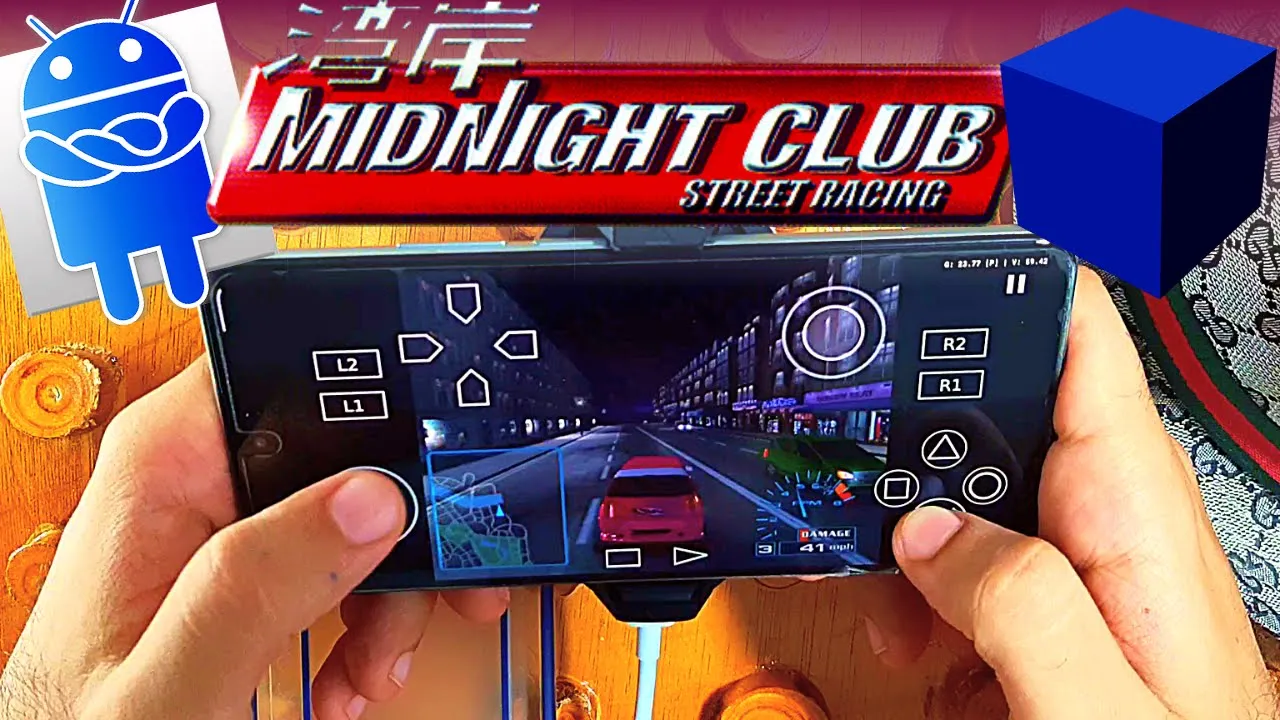 Midnight Club Street Racing AetherSX2 - PS2 Emulator Android Gameplay - 2022