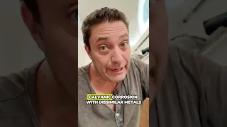 Don’t mix your metals in water #corrosion