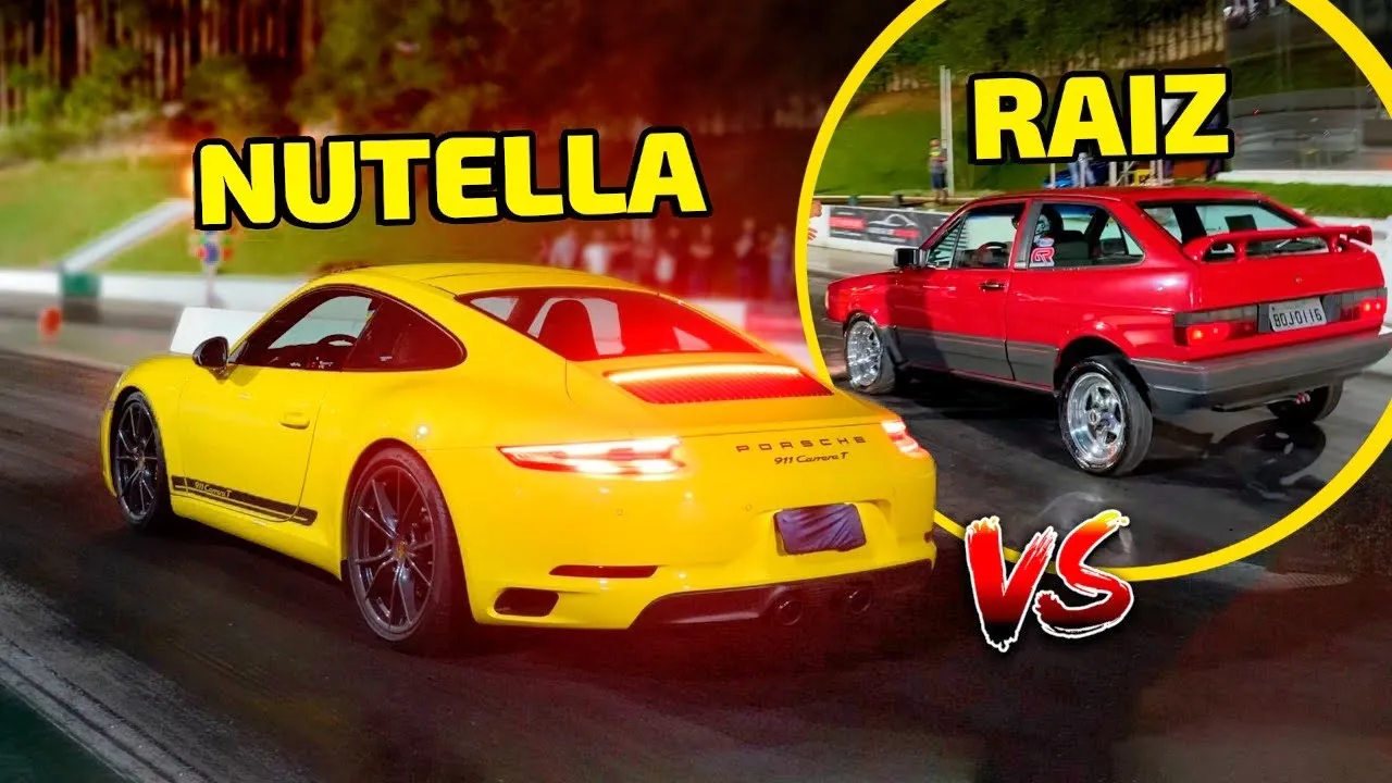 RACHA DE CARROS RAIZ vs NUTELLA