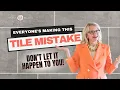 Why I would avoid the tile EVERYONE is installing now | Episode 72